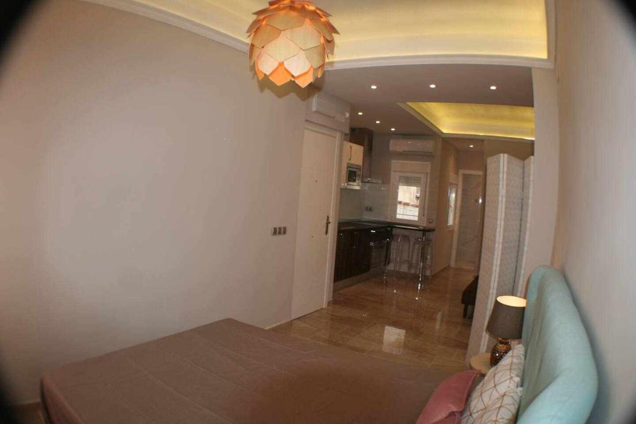 Apartamento Con Terraza Centrico Moderno Nuevo Madrid Bagian luar foto